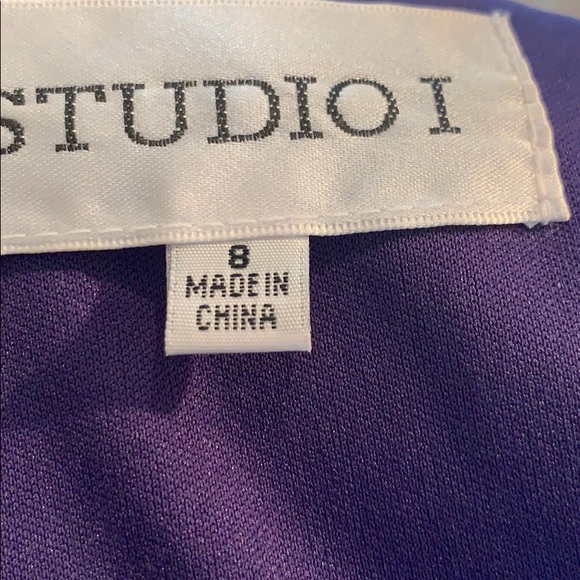 Studio I Faux Wrap Dress - Picture 7 of 8